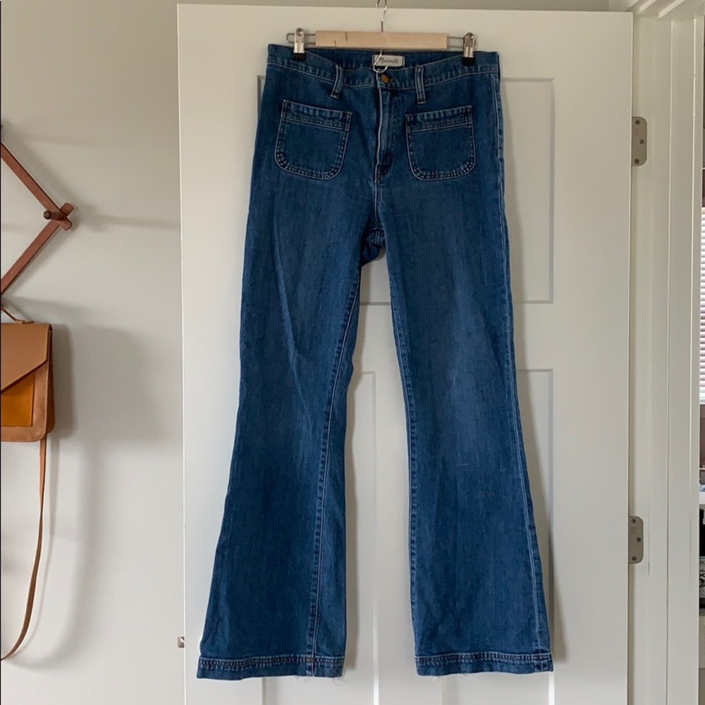 Madewell flea market flares